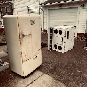 Cool Vintage Appliance we removed!