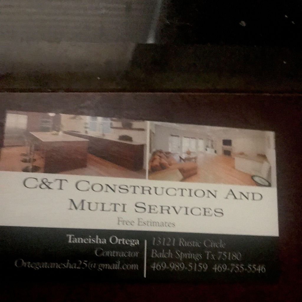 C&T Construction And Multiservices