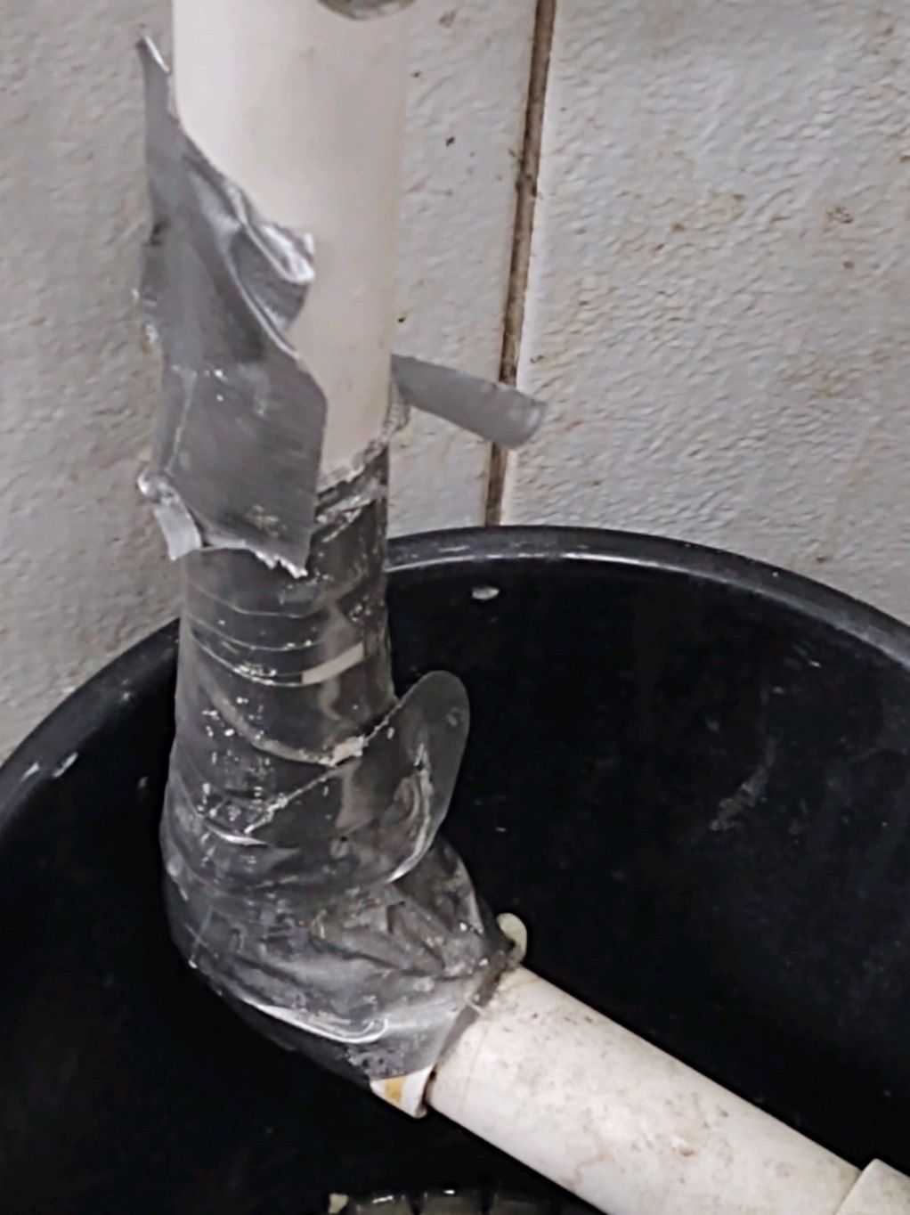 This was a drain line for a commercial fridge that