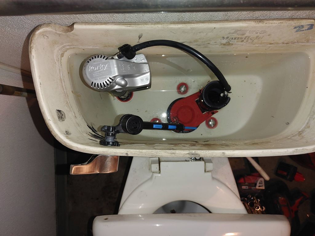 Replaced components
