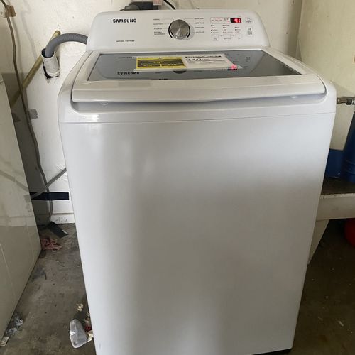 Washer Install