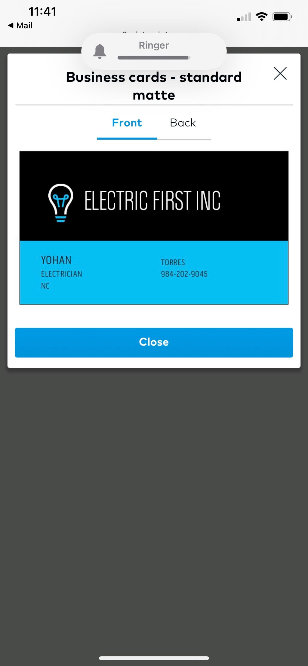 Electric First Inc