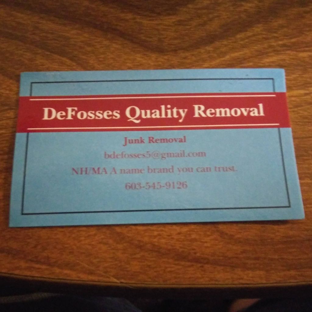 DeFosses Quality Removal