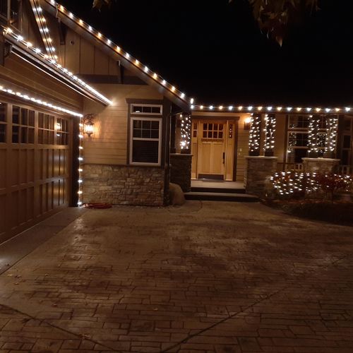 Holiday Lighting Installation and Removal