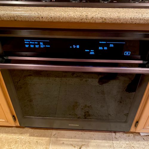 We have had an issue with our built in wall oven s