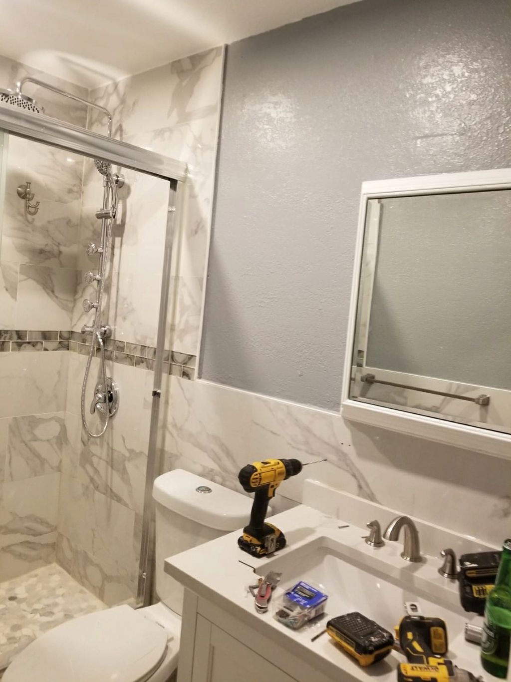 looks of a new bathroom