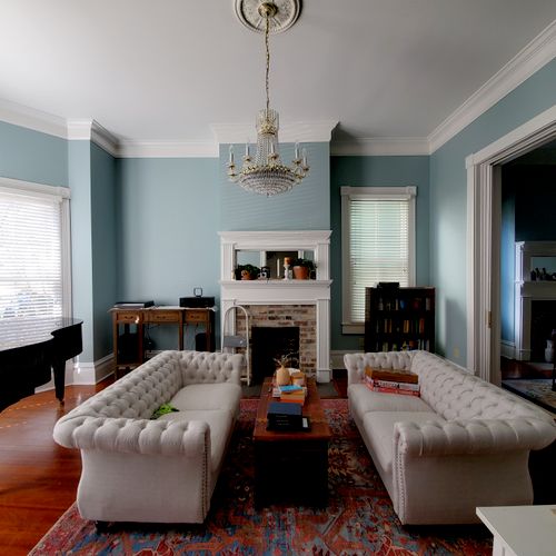 After - sitting room in downtown Savannah