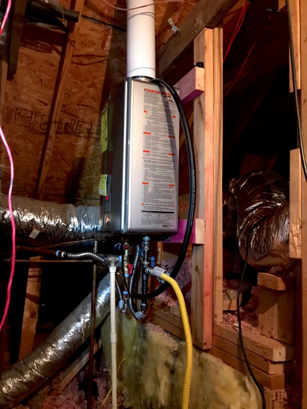 After with tankless 