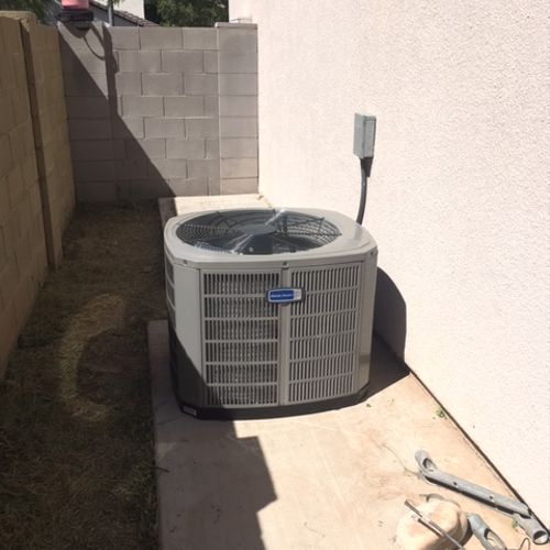 Residential HVAC install