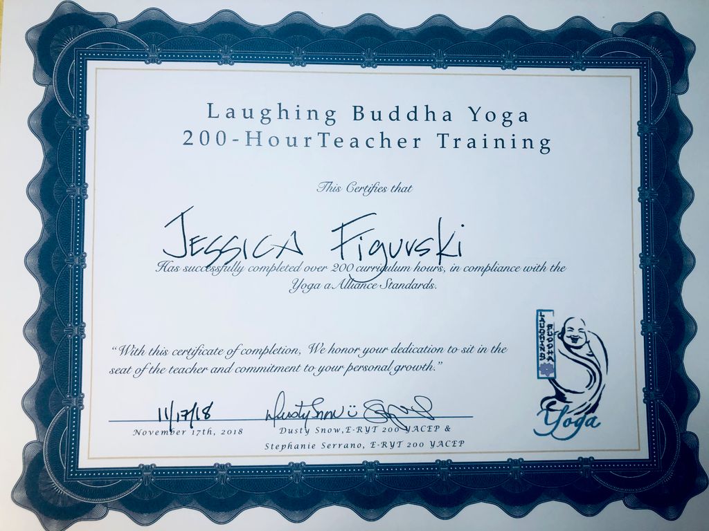 YTT Certificate 