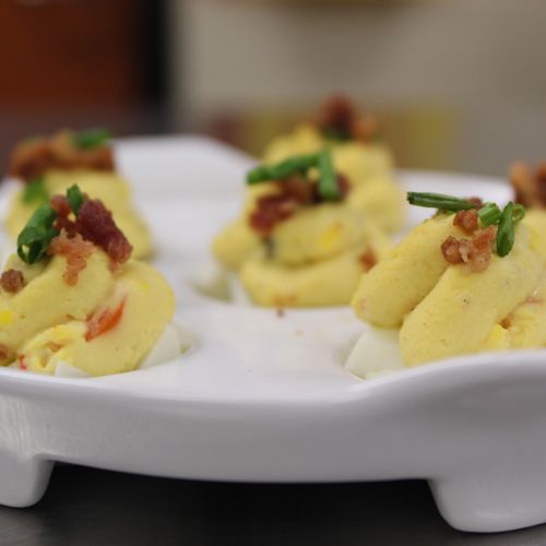 Deconstructed Deviled Eggs  