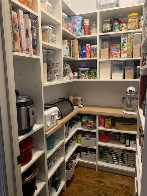 Custom designed pantry