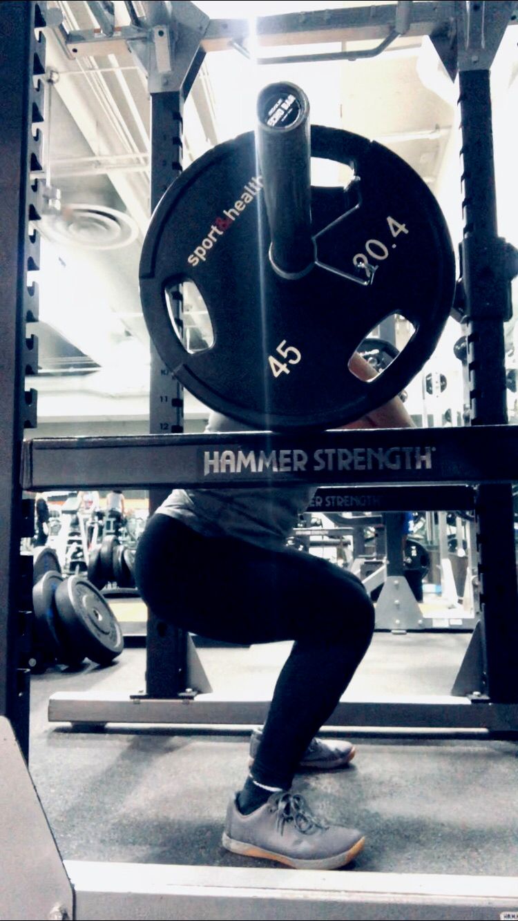 I focus on increasing my protein intake and center