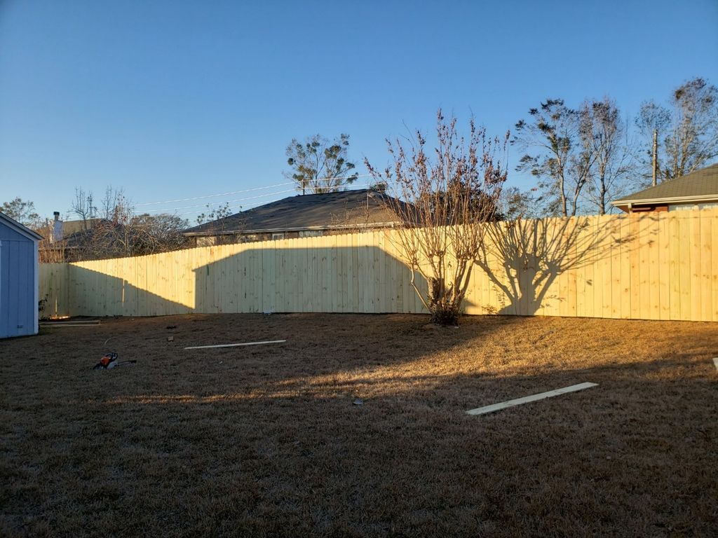 Fence Installation 