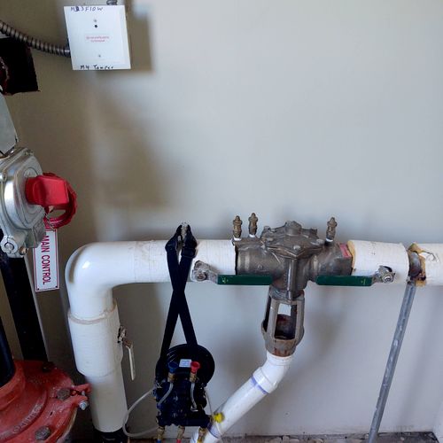 Backflow tests for Texas Rangers Golf Course city 