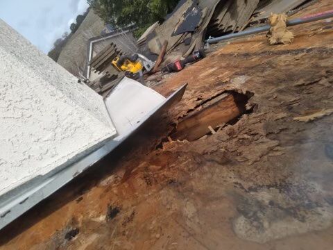 I had 2 small leaks in our concrete tile roof.
Jul