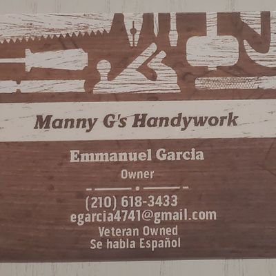 Avatar for Manny G's Handywork LLC