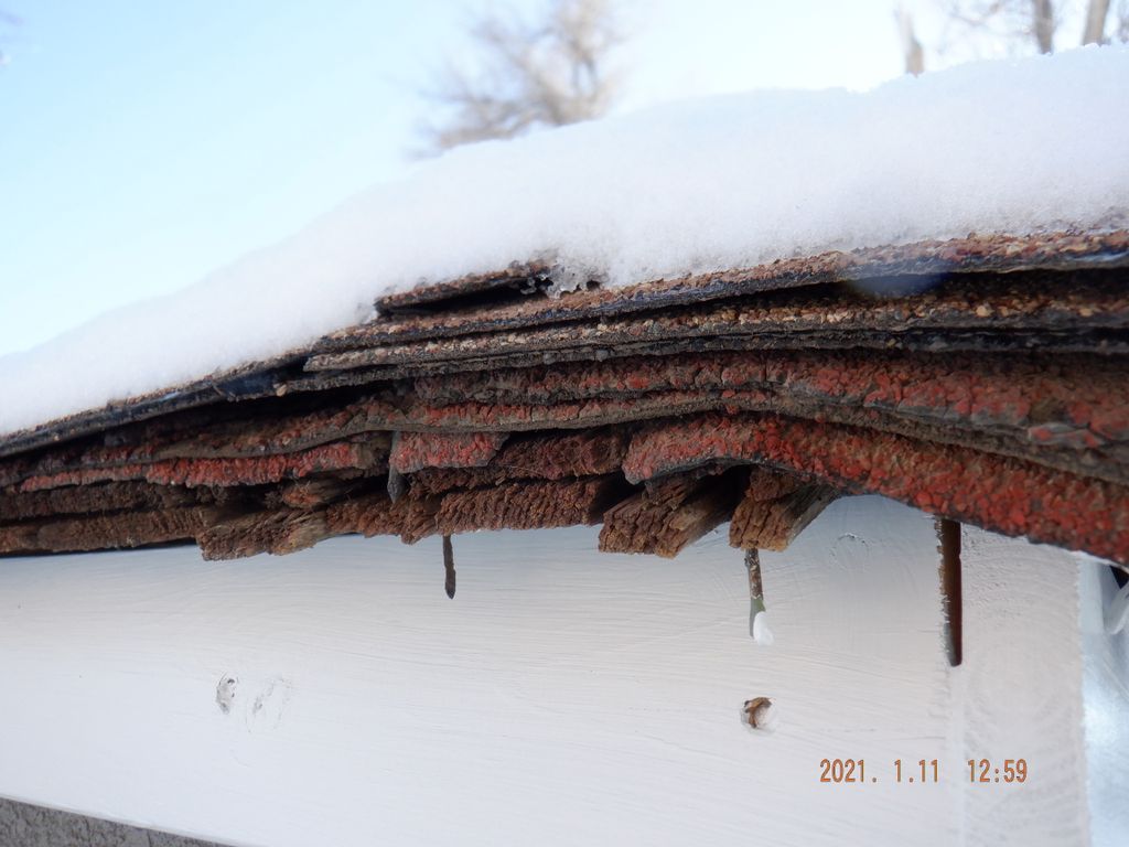 More shingle layers on roof than allowed