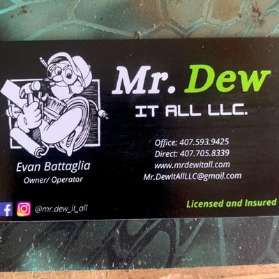Avatar for Mr Dew It All