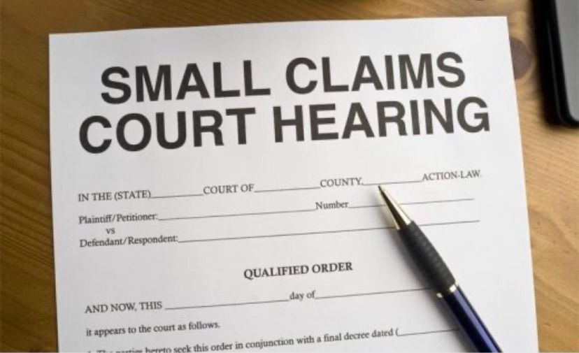 Small Claims Court Assistance 