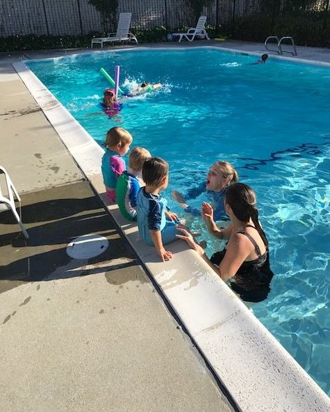 Group Swimming Lessons at a partner Homeowners Ass