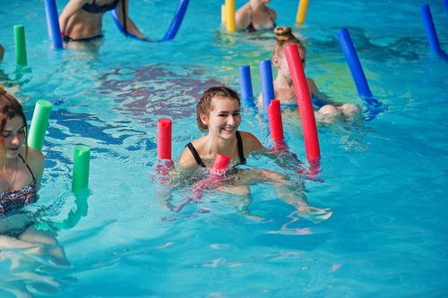 Aqua Fitness, our signature Swan Strength course.