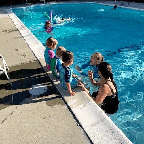 Group Toddler Swim Lessons at our partner Homeowne