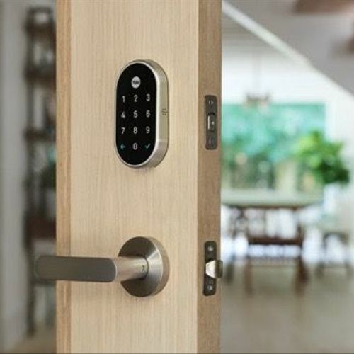 smart lock install
