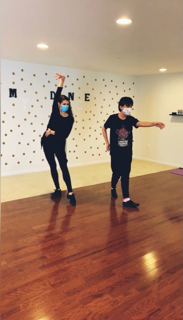 Preparing my student for competition. Rumba practi