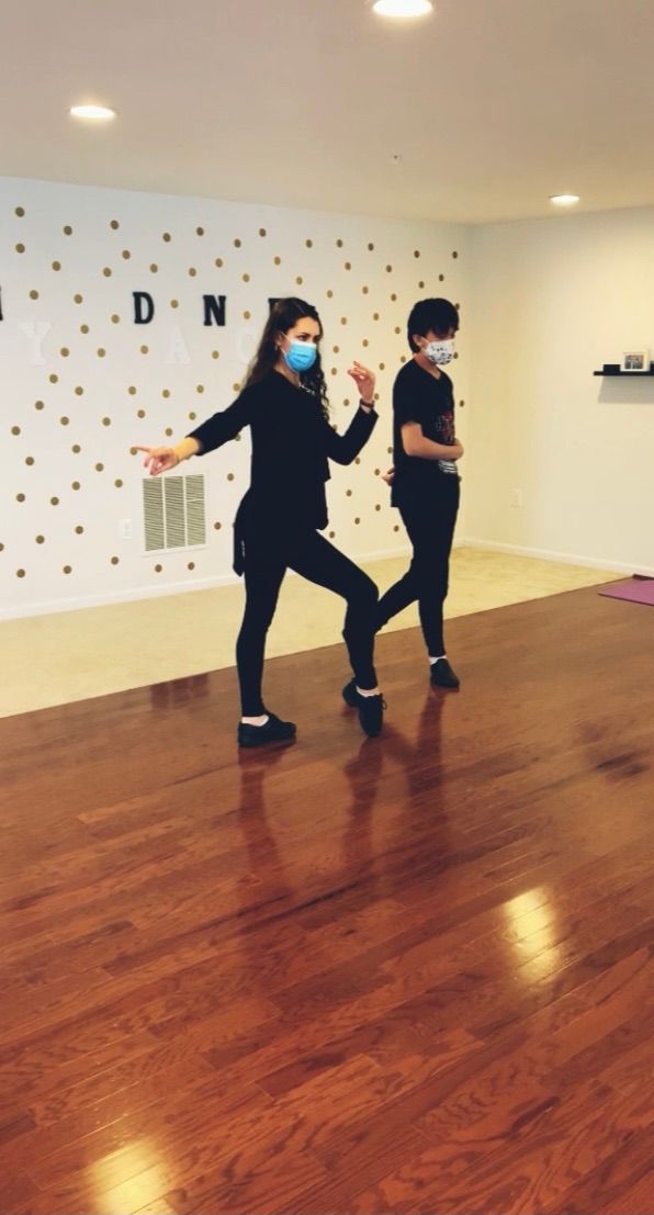 Preparing my student for competition. Rumba practi