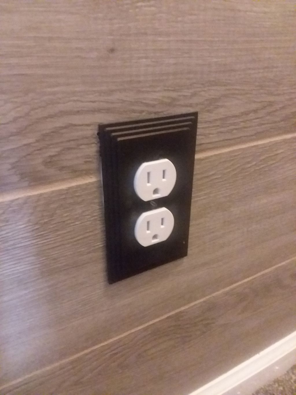 Replaced defective outlet with new one