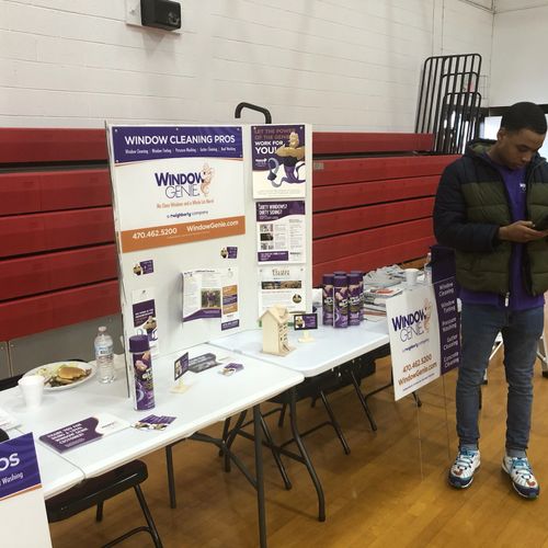 Window Genie Career Fair - Giving Back to Communit