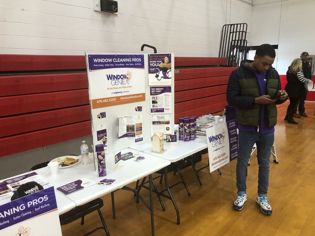 Window Genie Career Fair - Giving Back to Communit