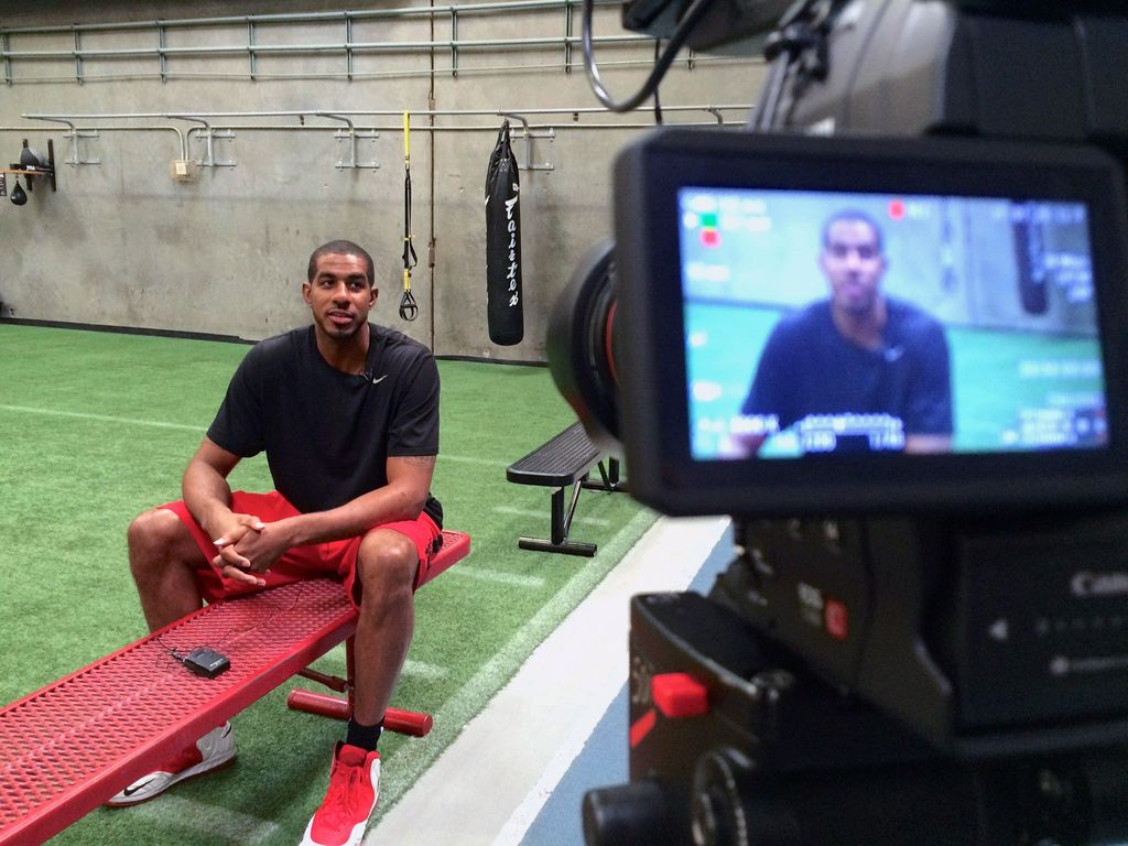 Interview with NBA star Lamarcus Aldridge