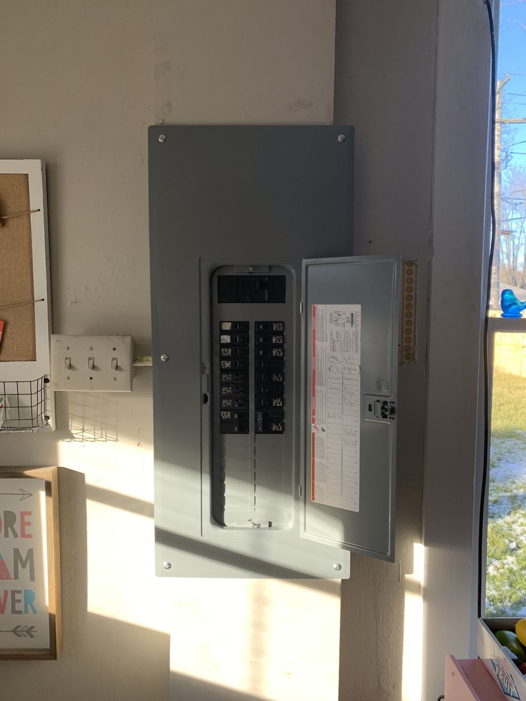 200 amp Panel Install - 2