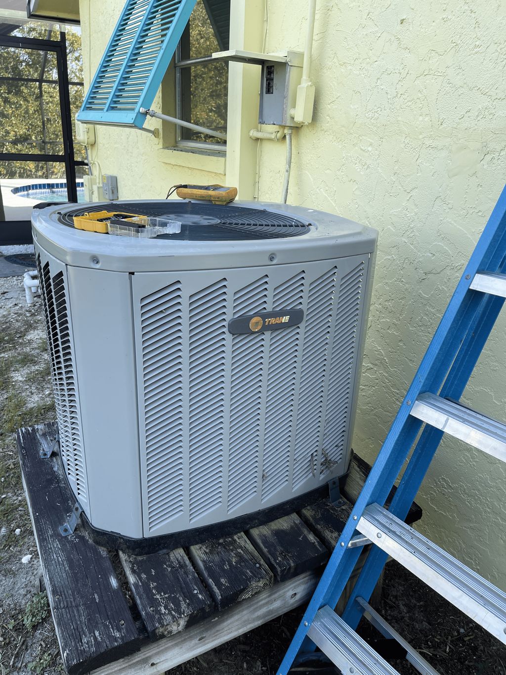 Condenser Fan replaced