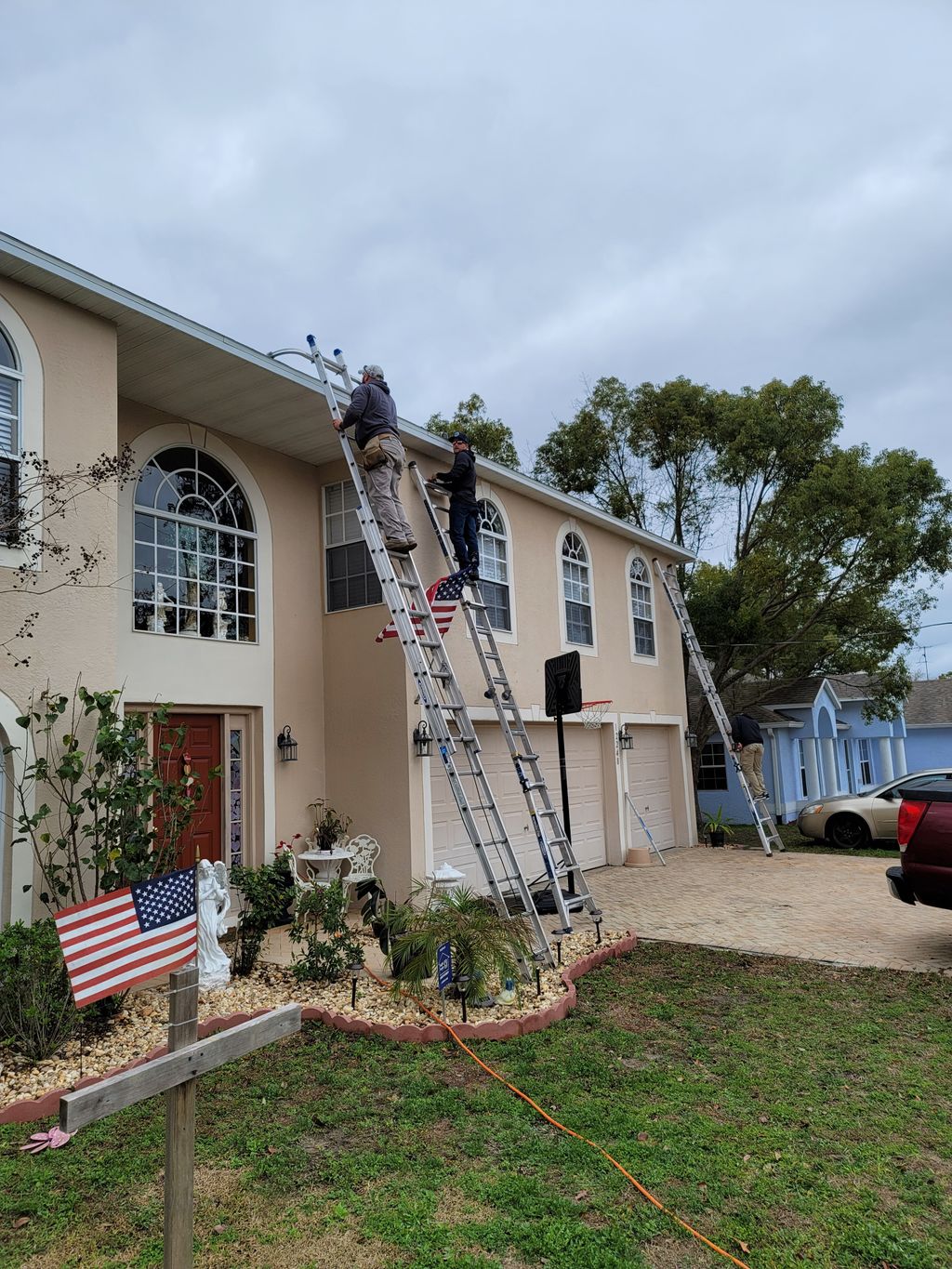 Our team hard at work!