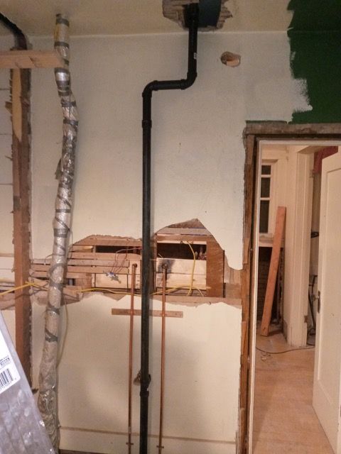 Bathroom re-pipe 