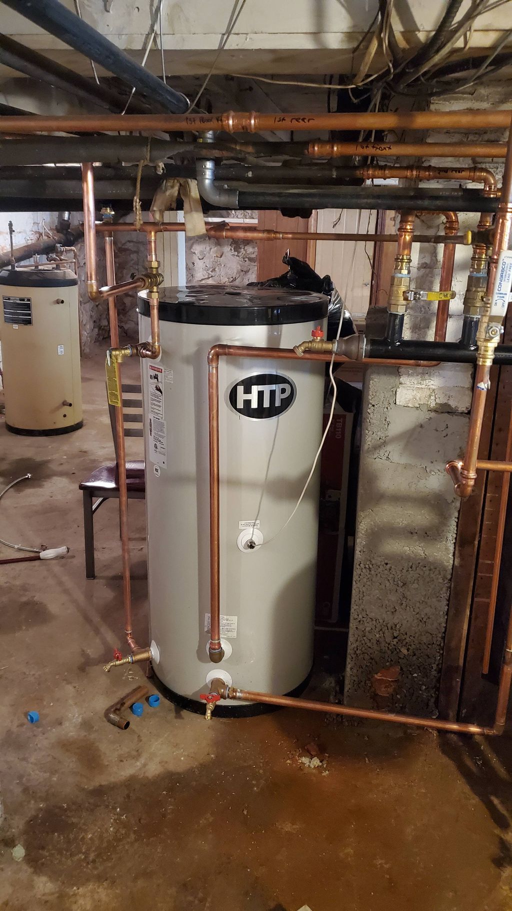 indirect water heater replacement