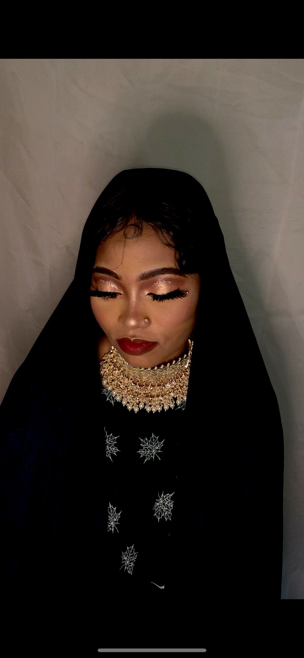 This was a bridal shower look