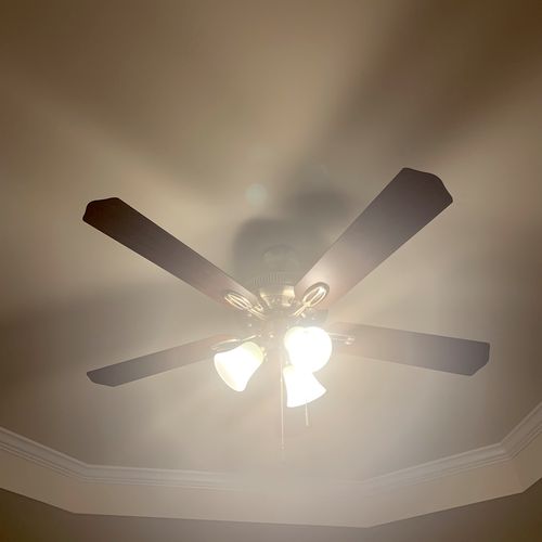 Daegan is amazing, my ceiling fans haven’t worked 