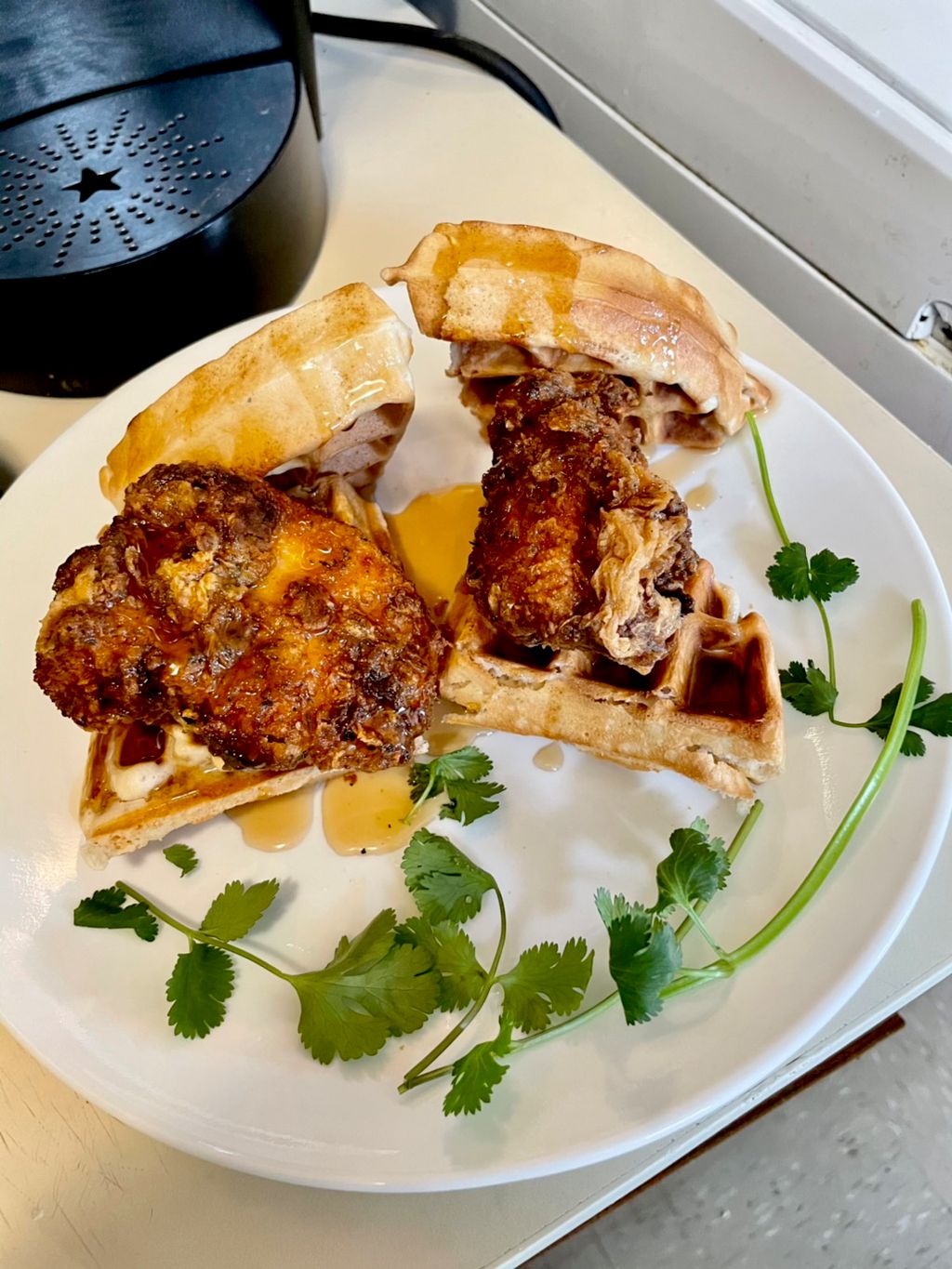 Cajun Chicken & Waffles
