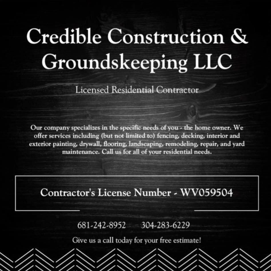 Credible Construction & Groundskeeping LLC