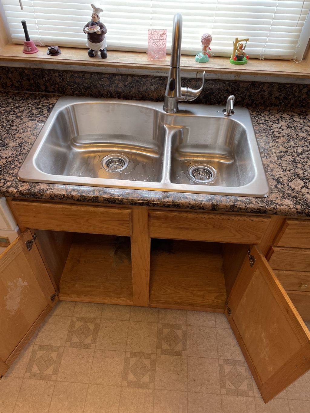Kitchen sink and faucet replacement