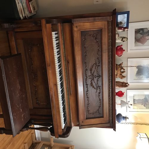 My piano is an antique with some repair issues.  M