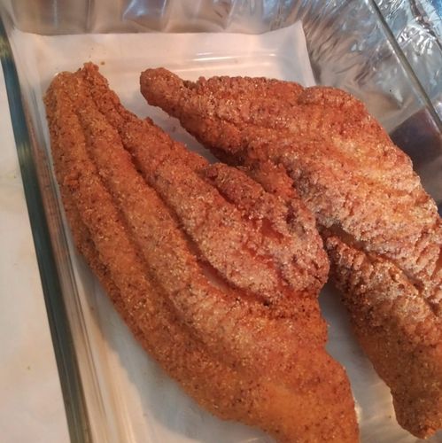 Louisiana Fried Catfish Filets