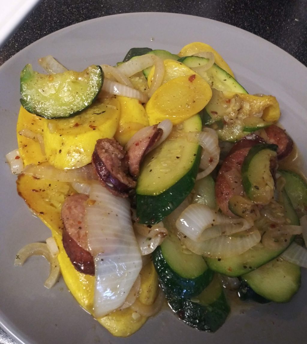 Yellow Squash and Zucchini Sautee'