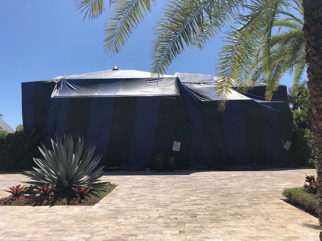 Tent fumigation in Naples, FL