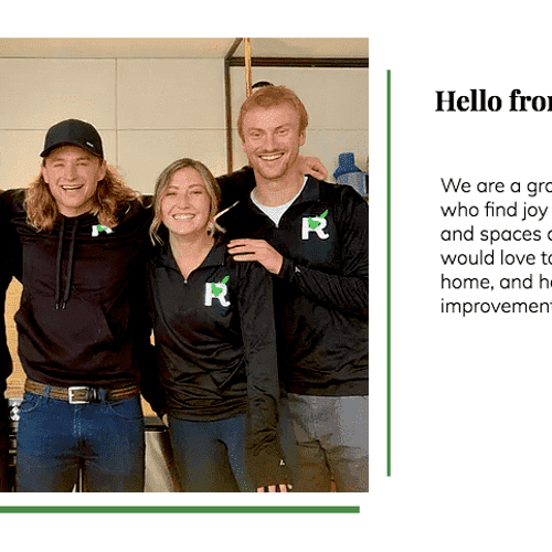 Hello from our team!