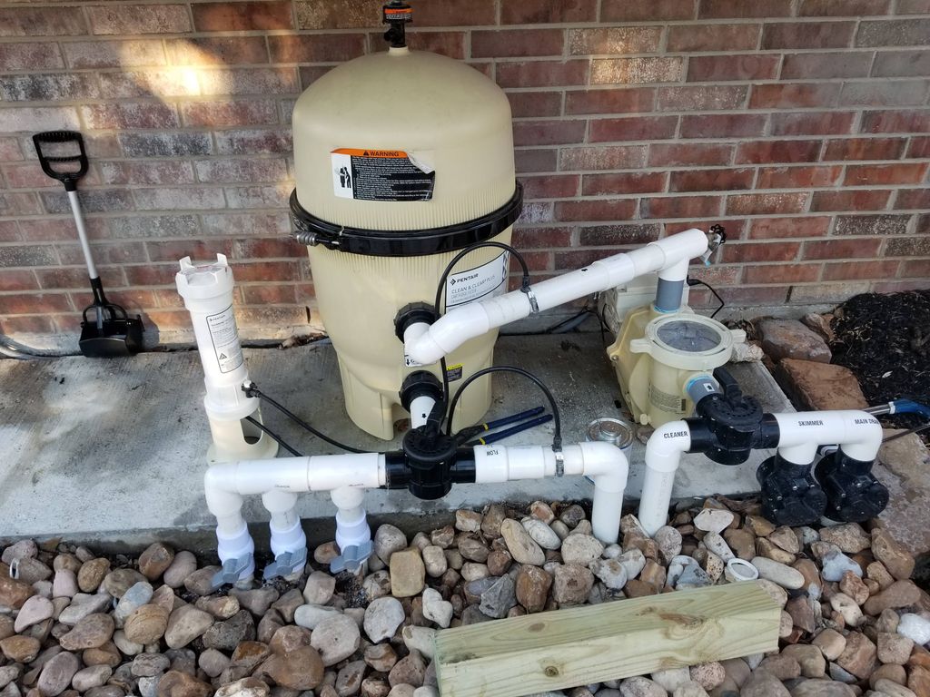 new way valve in with all new ball valves 